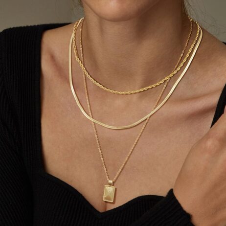 ✨ Elegant Versatility: A Deep Dive Review of the Layered Gold Silver Necklaces for Women