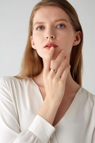 PDWZNBA Love Friendship Ring – A Symbol of Forever in Elegant Simplicity