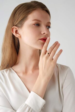 PDWZNBA Love Friendship Ring – A Symbol of Forever in Elegant Simplicity