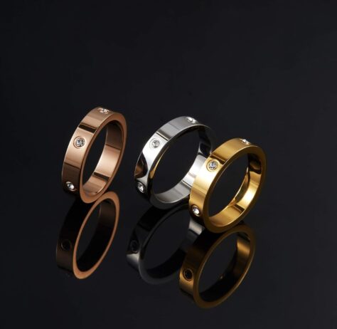 PDWZNBA Love Friendship Ring – A Symbol of Forever in Elegant Simplicity
