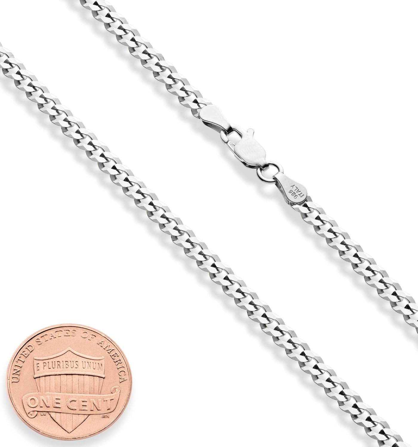 Miabella 925 Sterling Silver Cuban Link Chain Review: Timeless Elegance Made in Italy