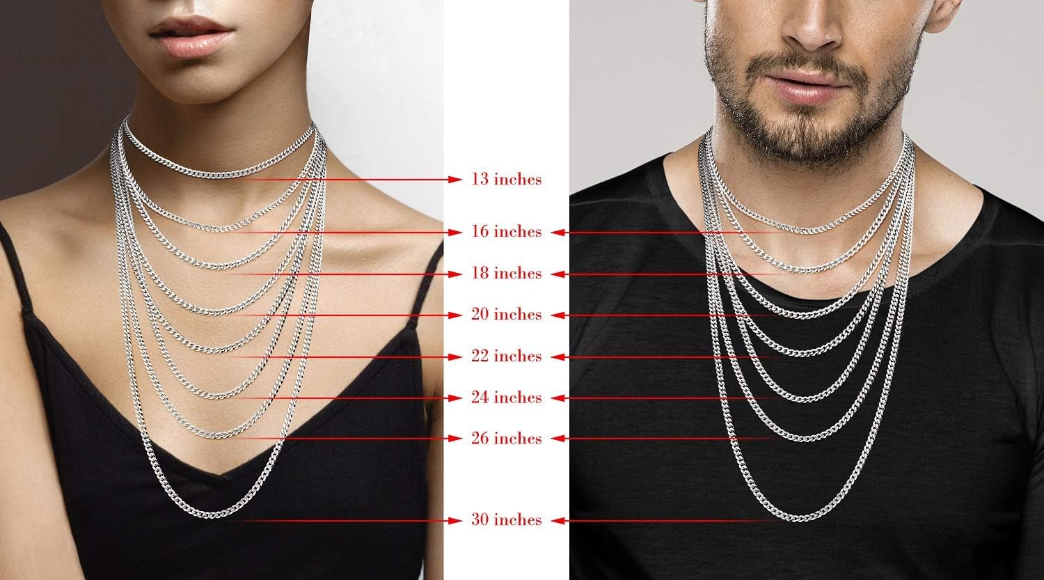 Miabella 925 Sterling Silver Cuban Link Chain Review: Timeless Elegance Made in Italy