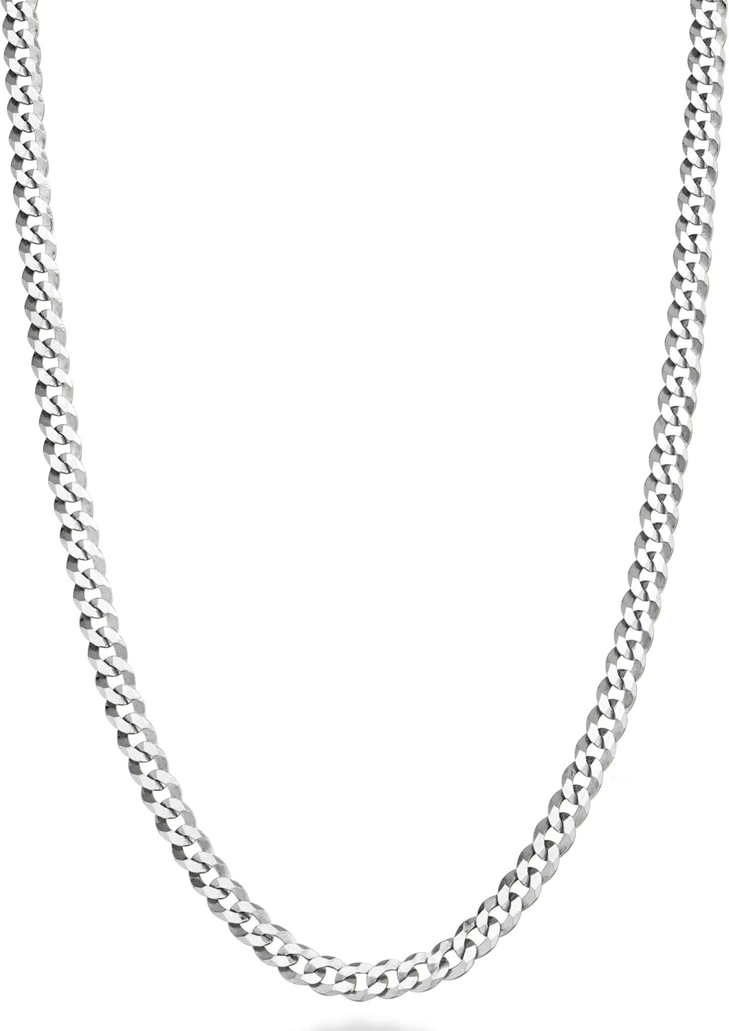 Miabella 925 Sterling Silver Cuban Link Chain Review: Timeless Elegance Made in Italy
