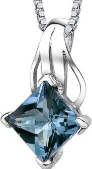 PEORA London Blue Topaz Gemstone Radiant Elegance The Best Jewelry For Women
