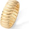 Elevate Your Look: The PAVOI 14K Gold Plated Chunky Statement Ring