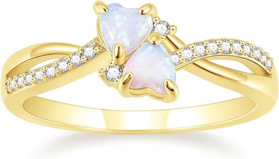 SHINYSO Infinity Heart Wedding Band for Women: A Dazzling Symbol of Love and Elegance