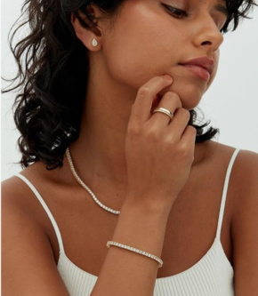 Elegance Reimagined: A Complete Review of the PAVOI 14K Gold Plated 3mm Cubic Zirconia Tennis Bracelet for Women